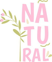 Natural Floral Banner