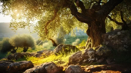  Olive trees in the sun © Katya