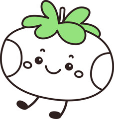 Fruit Doodle Character