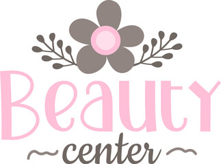 Beauty Center Floral Banner