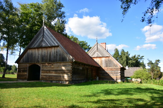 Park Etnograficzny w Olsztynku, Skansen, wiejskie budownictwo ludowe, Polska, tradycja