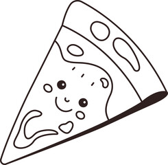 Pizza Slice Character