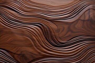 Fototapeta premium A close-up of a beautifully textured wooden surface with organic and flowing patterns