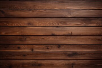 Fototapeta na wymiar A textured wooden wall with a warm brown wood grain pattern