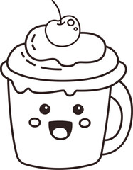 Cocktail Cup Character