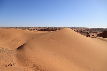 Khermen Tsav Canyon, one of the most beautiful place in Western Gobi, Mongolia