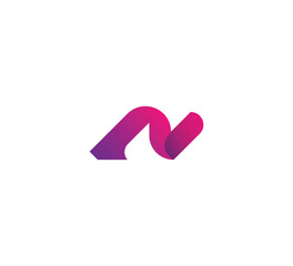 N letter mark logo