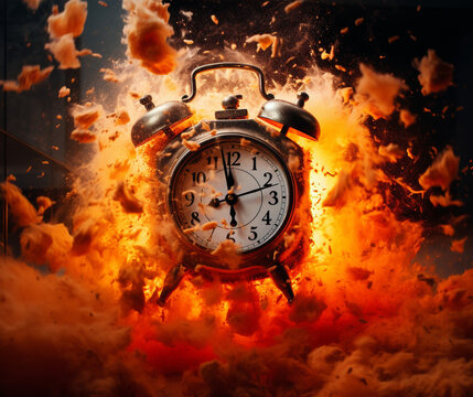 Temporal Detonation: Shattered Moments, Generative AI