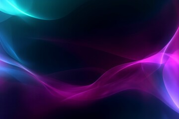 Abstract background made by sunlight illumination. Viva magenta, blue and green dark toned gradient for web design with copy space, Generative AI