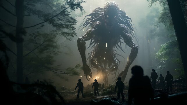 aliens in the jungle, war in the jungle