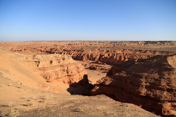 Fototapeta premium Khermen Tsav Canyon, one of the most beautiful place in Western Gobi, Mongolia