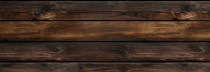 Obraz na płótnie Canvas Top view of brown wood texture background