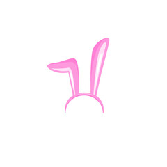 Magic wand and hat isolated on white background