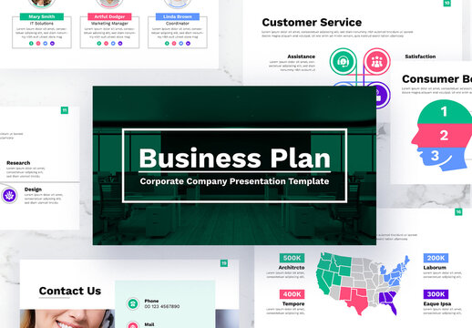 Corporate Company Presentation Design