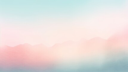 Tranquil Gradient Hues - AI Generated