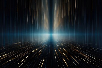 Abstract futuristic technology big data transfer or connecting. Generative AI