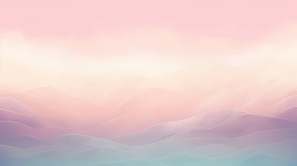 Serene Gradient Oasis - AI Generated