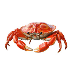 Crab, Isolated On Transparent, PNG