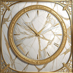 Fototapeta na wymiar antique clock on the wall