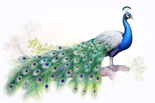 peacock decoration