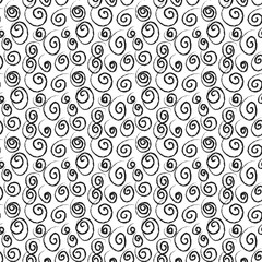 Hand drawn seamless pattern abstract shape design of texture background illustration