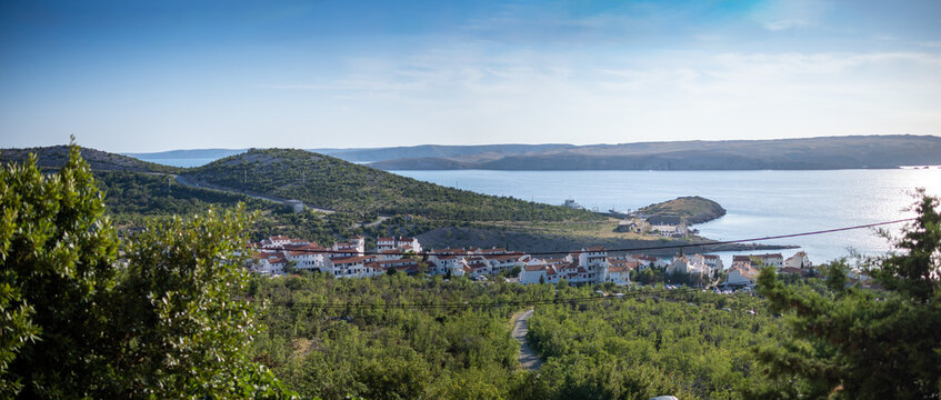 Coast at Stinica in Croatia