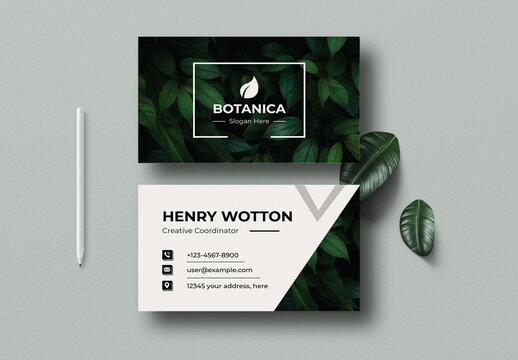 Botanica Business Card
