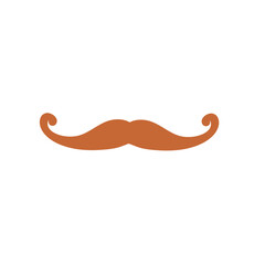  Mustache silhouettes cartoon. hipster and gentleman style elegance design, barbershop facial, male face accessory.