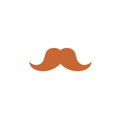  Mustache silhouettes cartoon. hipster and gentleman style elegance design, barbershop facial, male face accessory.