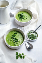 Soupe de petits-pois