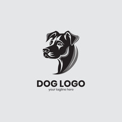 Dog Logo Design vector Stock Illustration