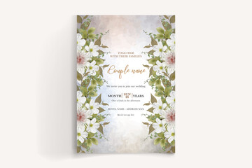 save the date wedding invitation 