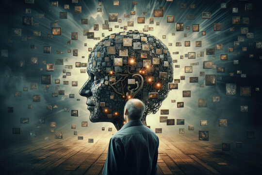 Memory Lapses - Generative AI illustrations