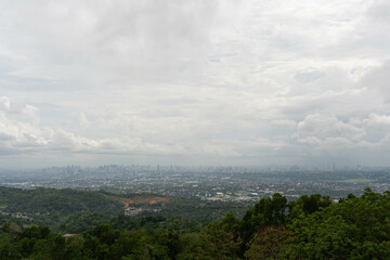 a panoramic landscape of Metro Manila