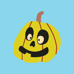 Retro Ghost Halloween t-shirt design. Cute cartoon. vintage vector illustration