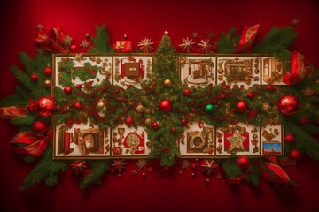 Christmas Puzzles and Games Fun filled Entertainment for the Holiday Season. AI Generated.