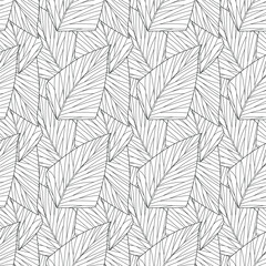 Nude Leaves Line Art Patterns