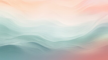 Soothing and Serene Gradient Background - AI Generated - obrazy, fototapety, plakaty