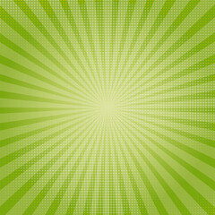 Obraz premium fond popart comic vert clair