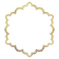 Fototapeta na wymiar Transparent Golden luxury ornamental frame, Wedding, party, invitation background, Royal gold frame, antique, vintage gold style 10, abstract black gold. 