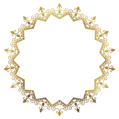 Transparent Golden luxury ornamental frame, Wedding, party, invitation background, Royal gold frame, antique, vintage gold style 11, abstract black gold.	
