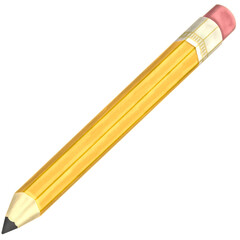 Yellow Pencil Illustration
