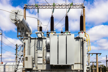 Electrical Transformer: Equipment used to step up or step down voltage in high voltage power plants.