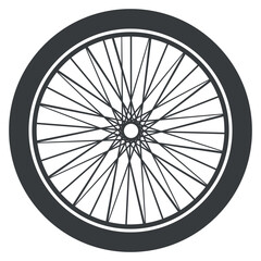 wheel isolated on white