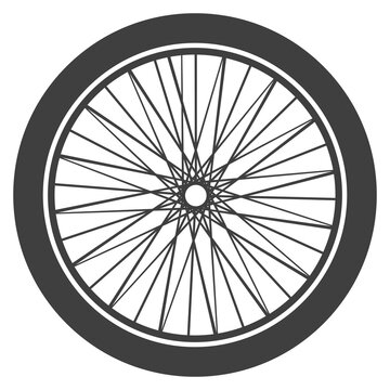 wheel isolated on white