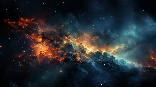 Galassia. Ai generated.