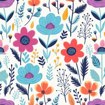 seamless floral pattern