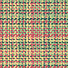 Tartan pattern textile of fabric texture plaid with a vector check seamless background.