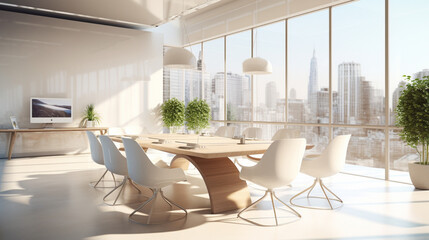 meeting room, interior design, modern