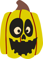 Retro Ghost Halloween t-shirt design. Cute cartoon. vintage vector illustration